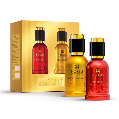 FOGG Men Spray Scent Chief And Commander Perfume Gift Set .